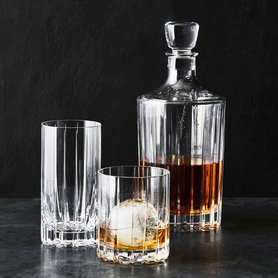 Dorset Crystal Double OldFashioned Glass Williams Sonoma Australia